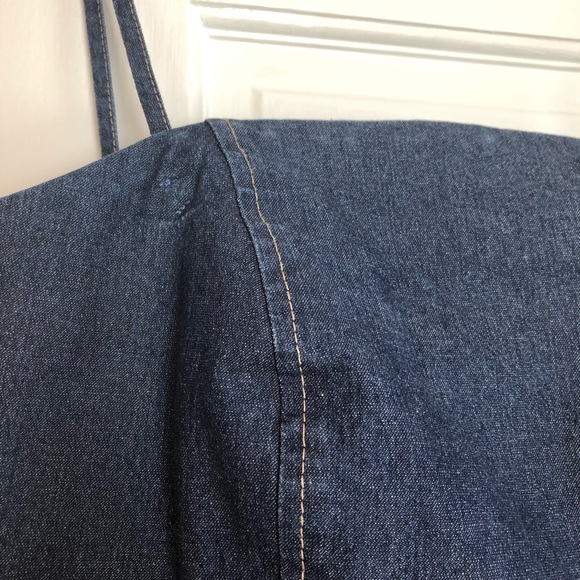 American Eagle Jean Dress, Spaghetti Strap, Size 6 - Picture 7 of 15